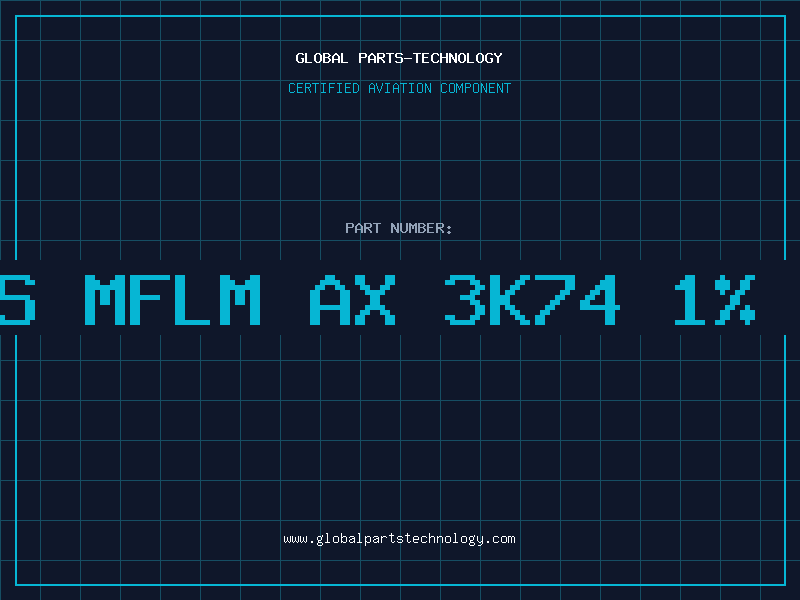 Aviation Part RES MFLM AX 3K74 1% A2