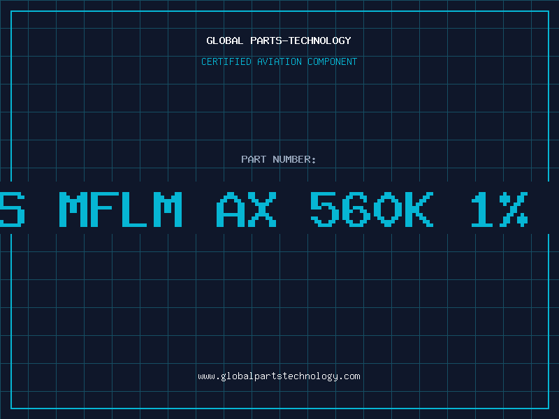 Aviation Part RES MFLM AX 560K 1% A1