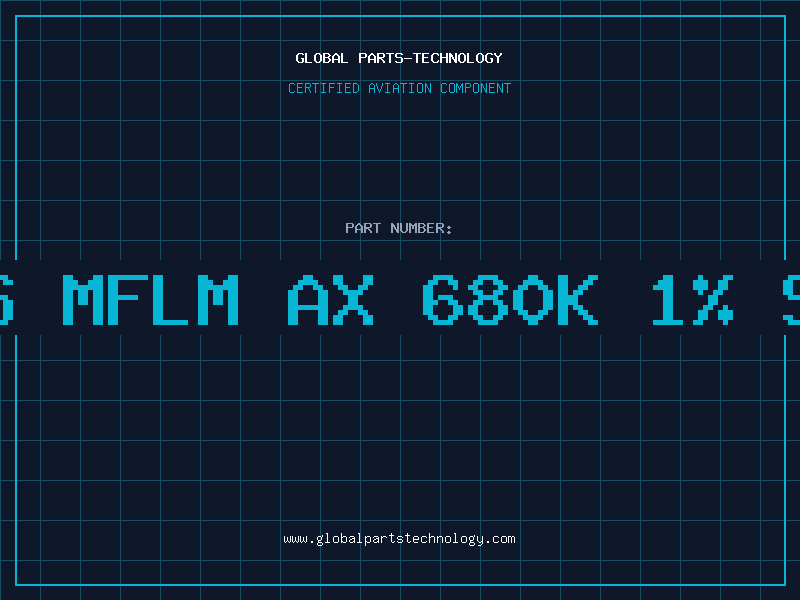 Aviation Part RES MFLM AX 680K 1% SPE