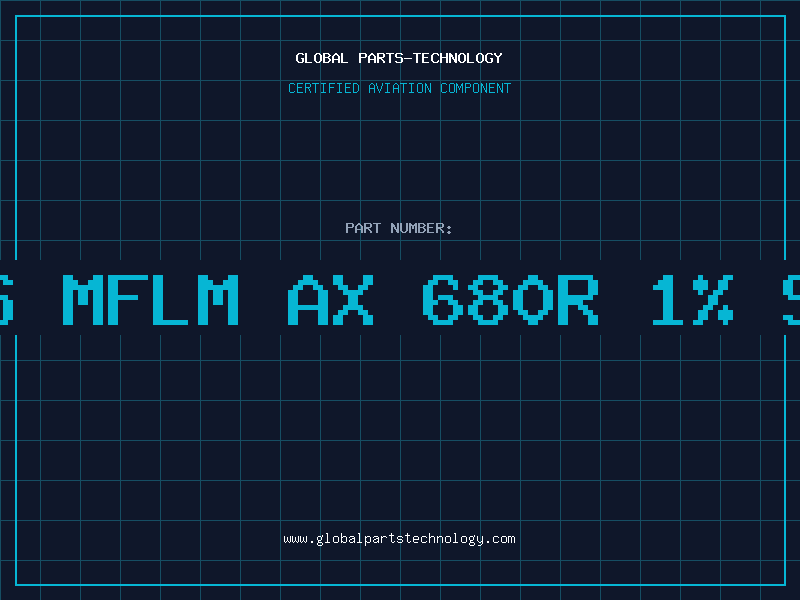 Aviation Part RES MFLM AX 680R 1% SPE