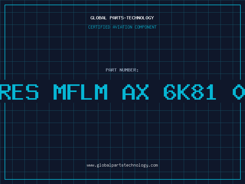 Aviation Part RES MFLM AX 6K81 0