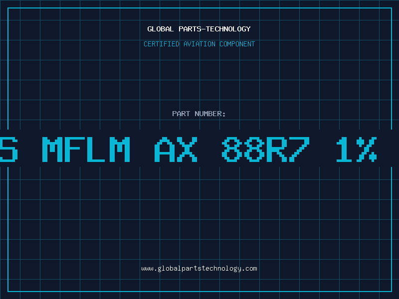 Aviation Part RES MFLM AX 88R7 1% A2