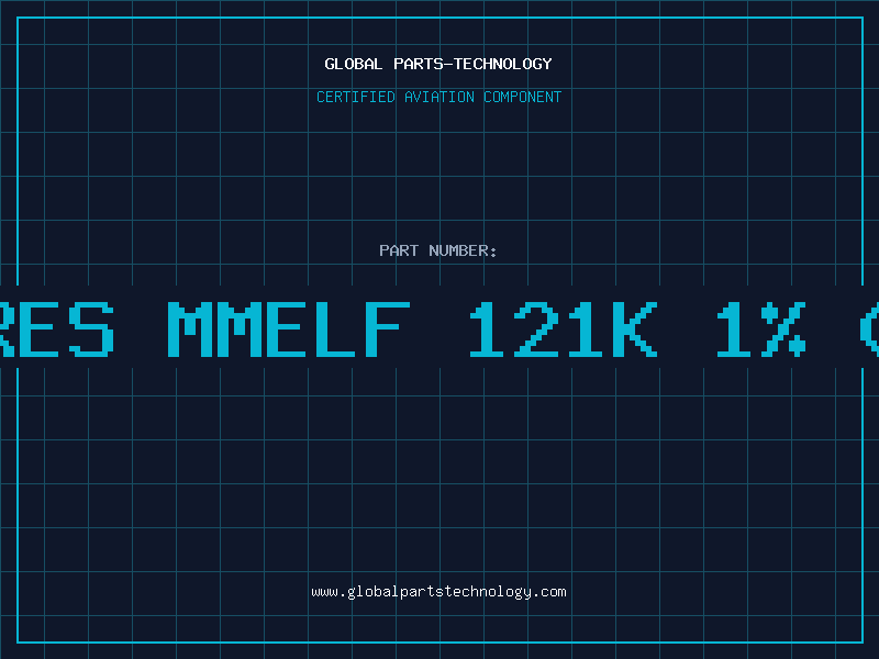 Aviation Part RES MMELF 121K 1% 0