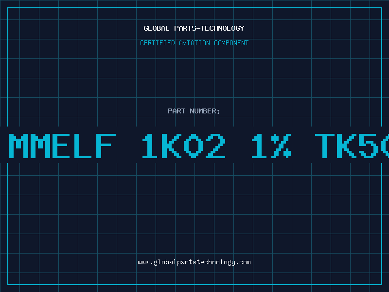 Aviation Part RES MMELF 1K02 1% TK50 TR