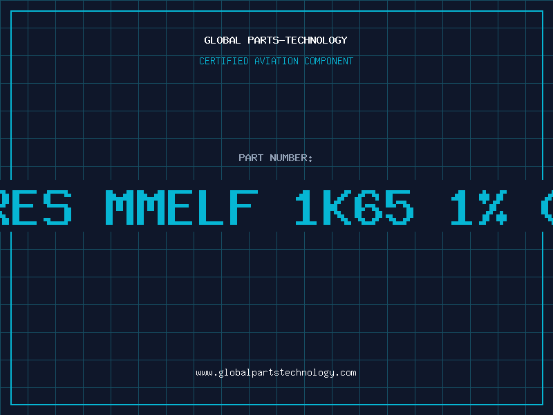 Aviation Part RES MMELF 1K65 1% 0