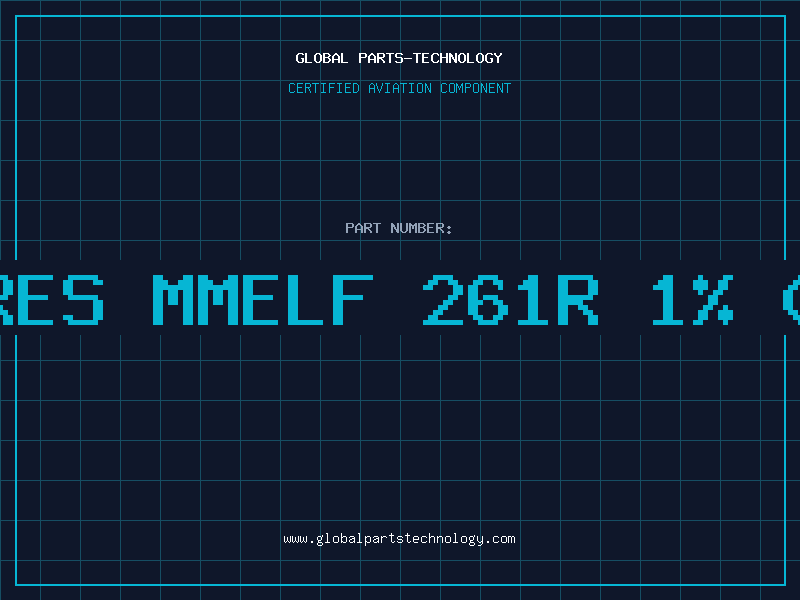 Aviation Part RES MMELF 261R 1% 0