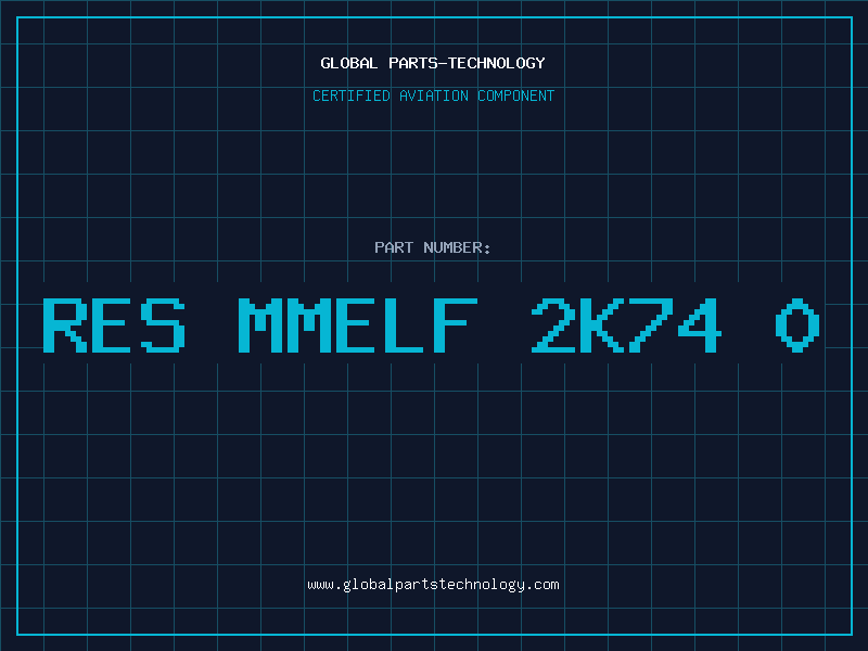Aviation Part RES MMELF 2K74 0