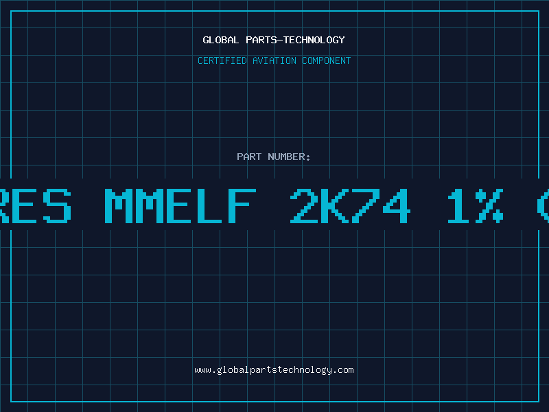Aviation Part RES MMELF 2K74 1% 0