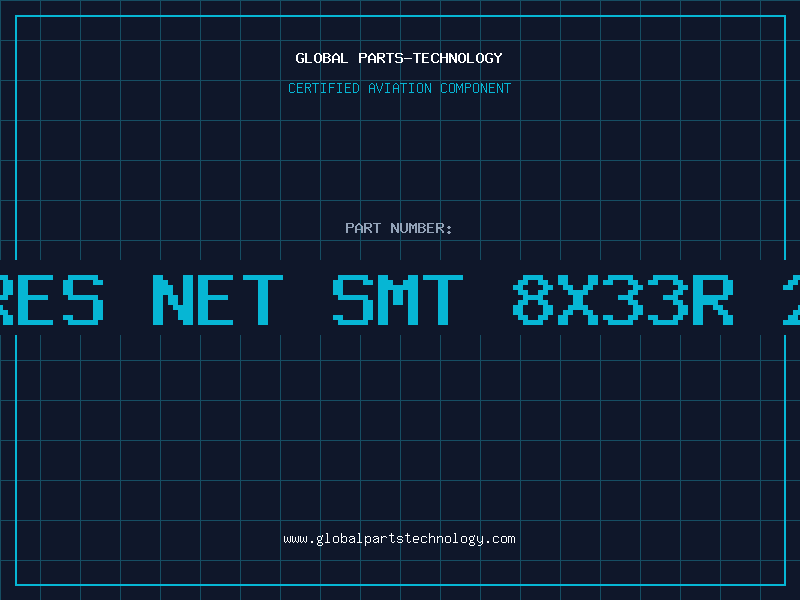 Aviation Part RES NET SMT 8X33R 2