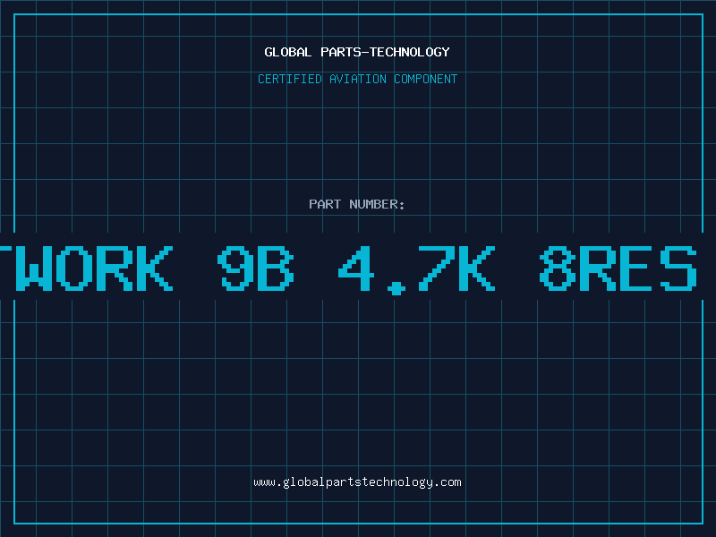 Aviation Part RES NETWORK 9B 4.7K 8RES 5% SIP