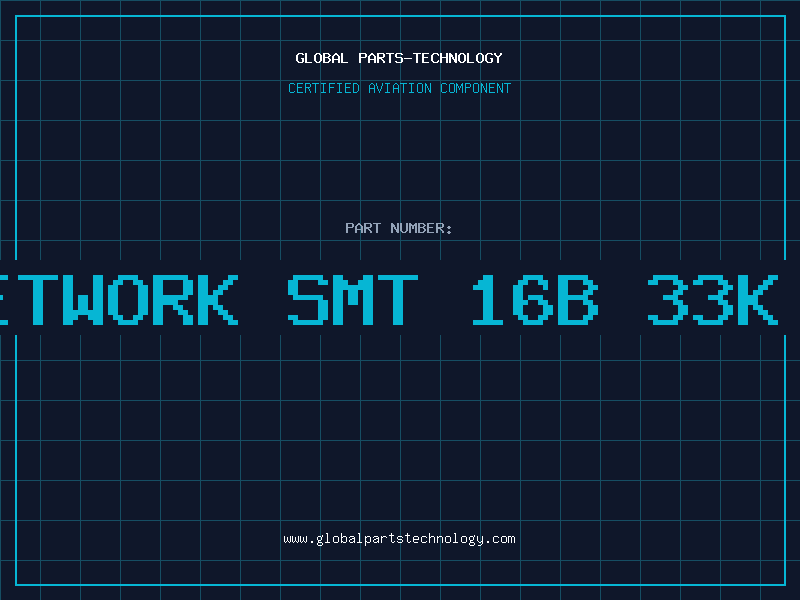 Aviation Part RES NETWORK SMT 16B 33K 15RES