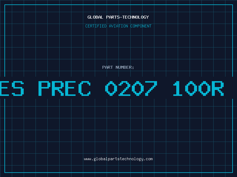 Aviation Part RES PREC 0207 100R 0