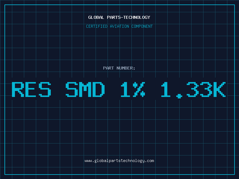 Aviation Part RES SMD 1% 1.33K