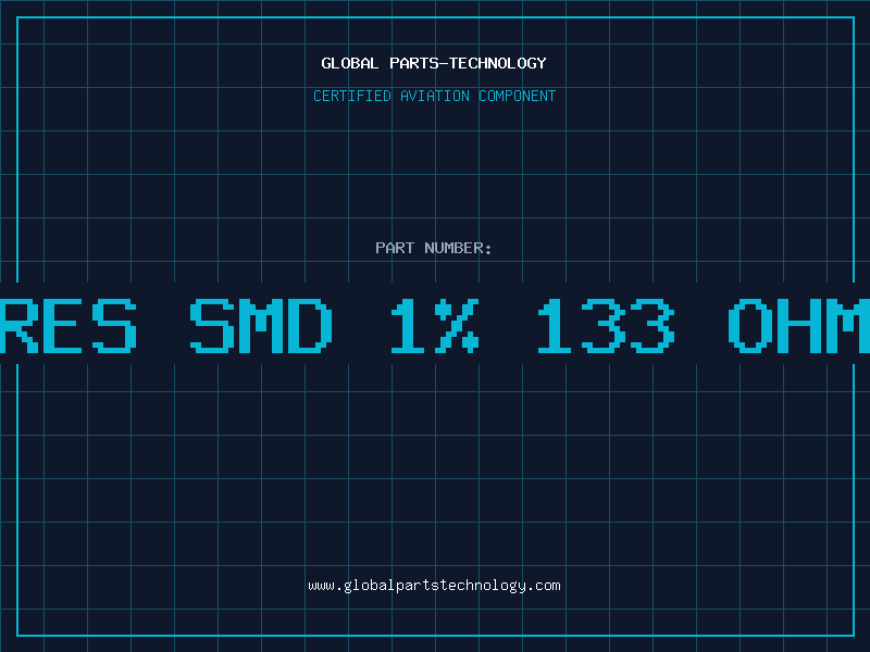 Aviation Part RES SMD 1% 133 OHM
