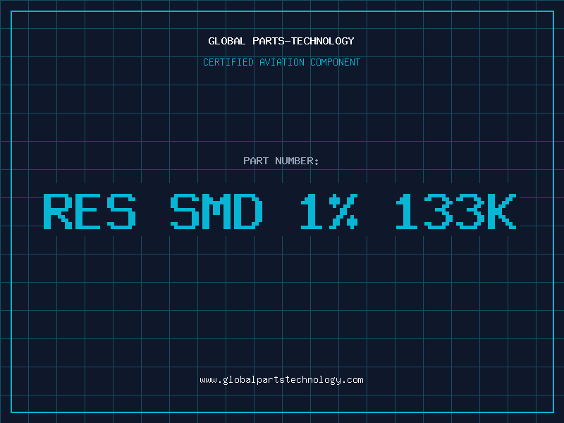 Aviation Part RES SMD 1% 133K