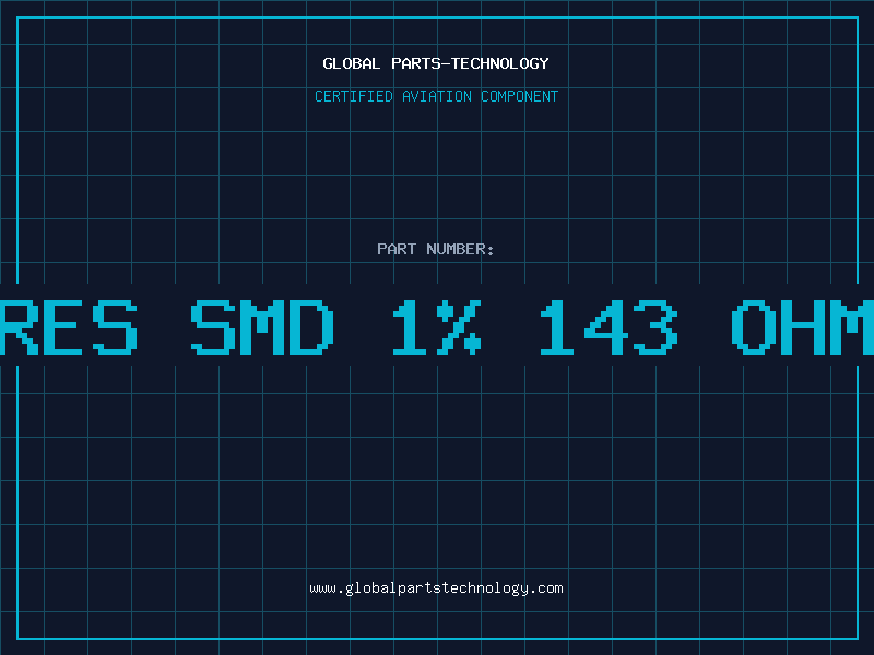 Aviation Part RES SMD 1% 143 OHM