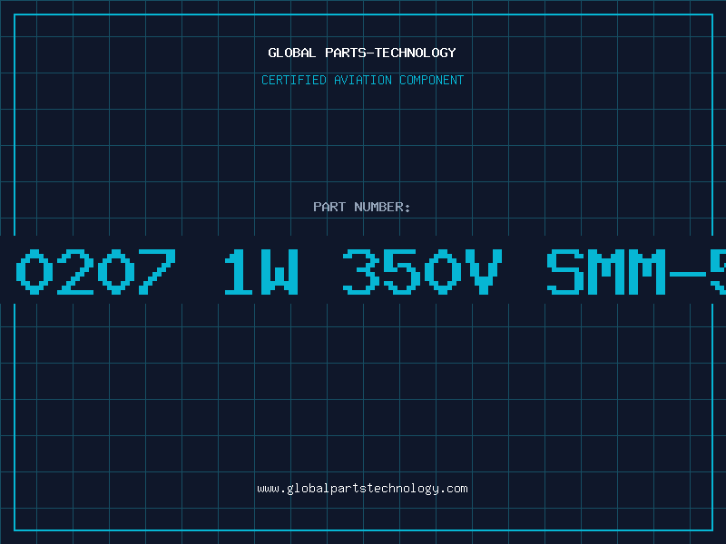 Aviation Part RES SMD MELF 0207 1W 350V SMM-50 1% BP 270K