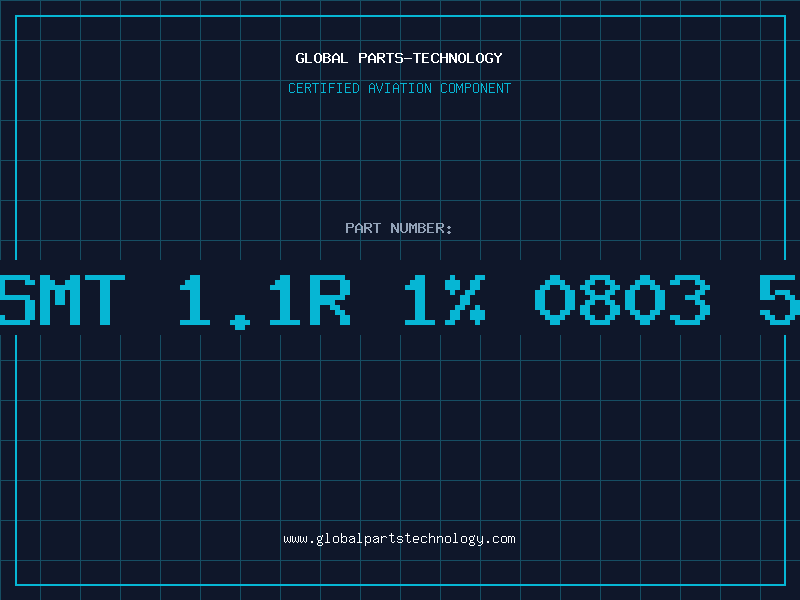 Aviation Part RES SMT 1.1R 1% 0803 5K/RL