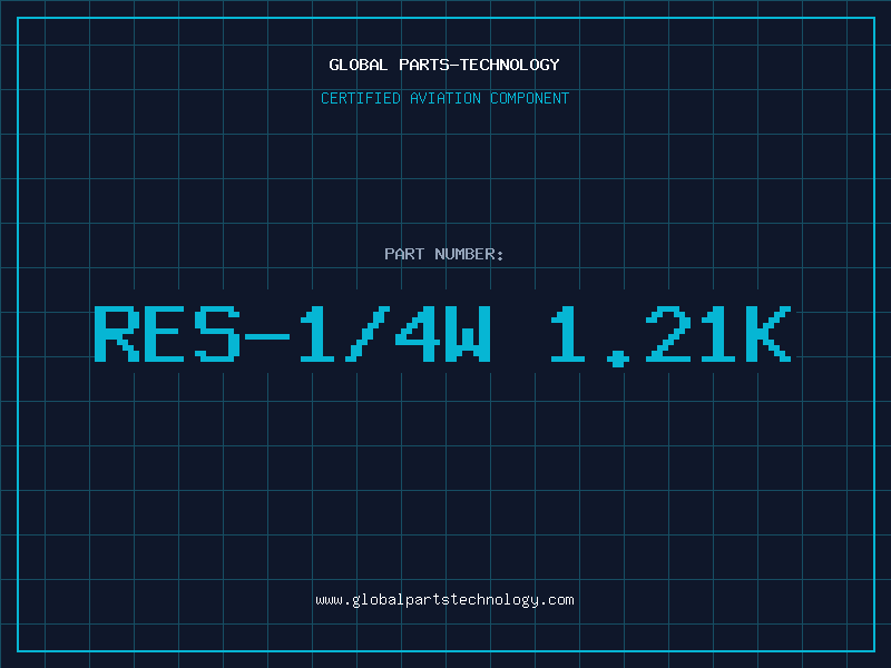 Aviation Part RES-1/4W 1.21K