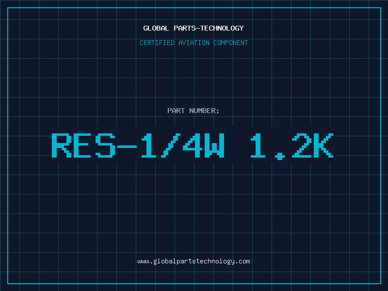 Aviation Part RES-1/4W 1.2K