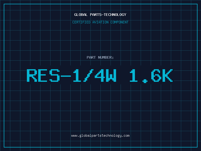 Aviation Part RES-1/4W 1.6K
