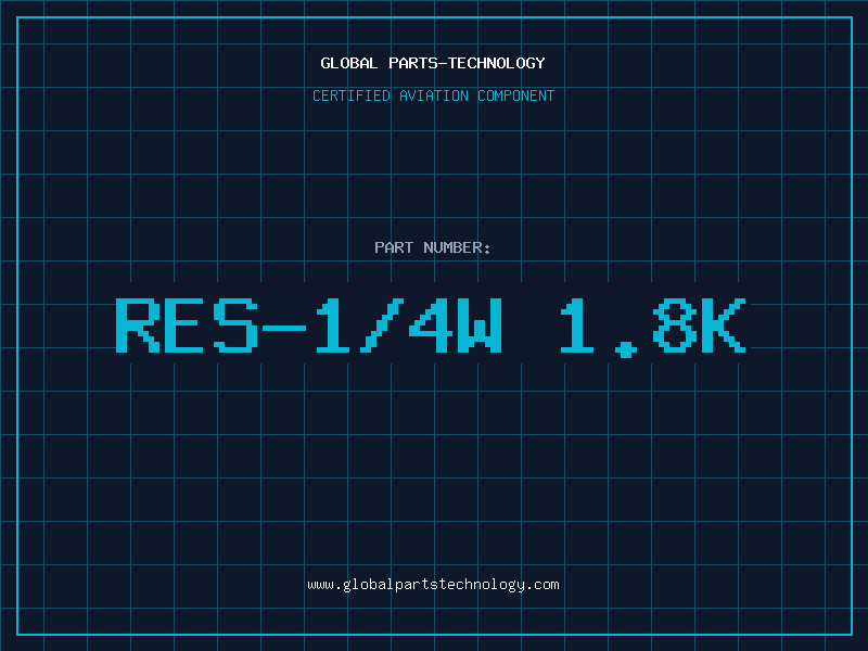 Aviation Part RES-1/4W 1.8K