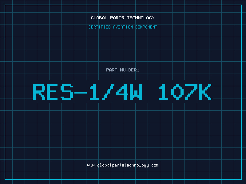 Aviation Part RES-1/4W 107K
