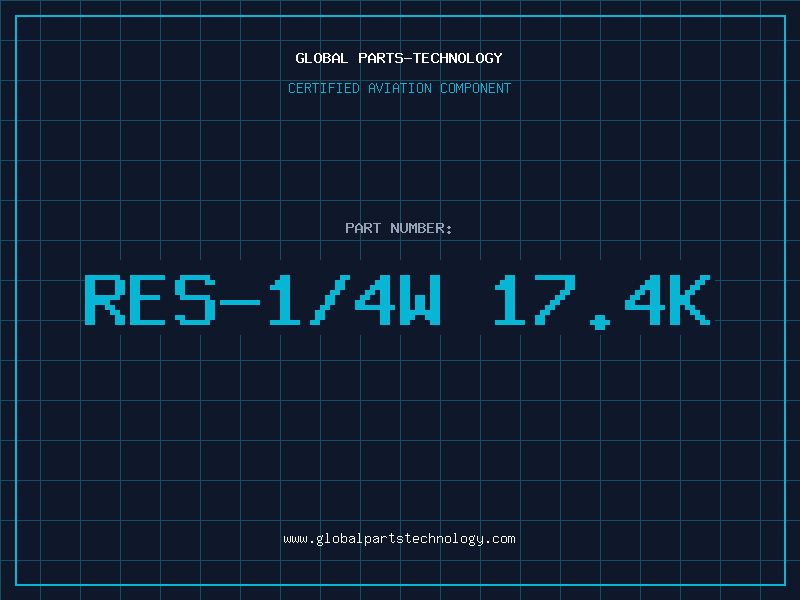 Aviation Part RES-1/4W 17.4K