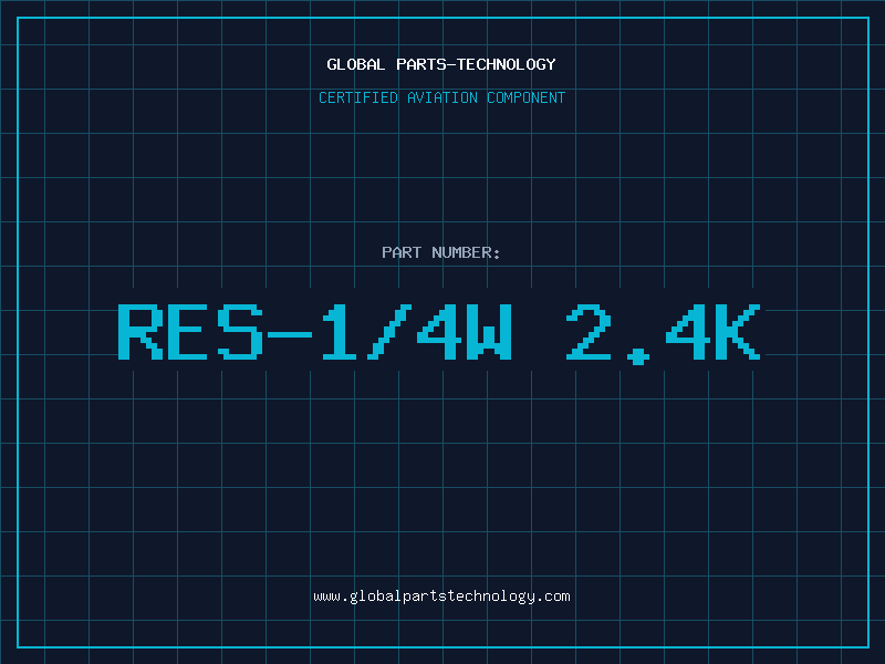 Aviation Part RES-1/4W 2.4K