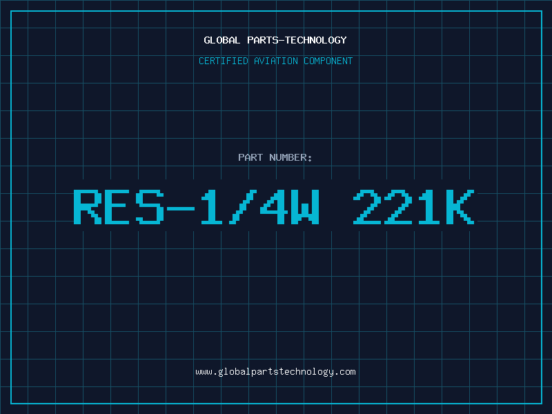 Aviation Part RES-1/4W 221K