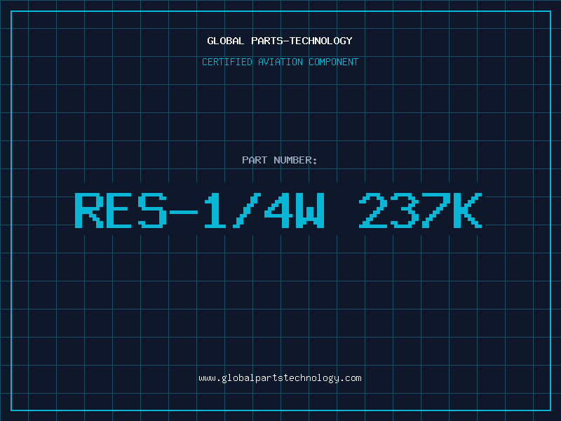 Aviation Part RES-1/4W 237K