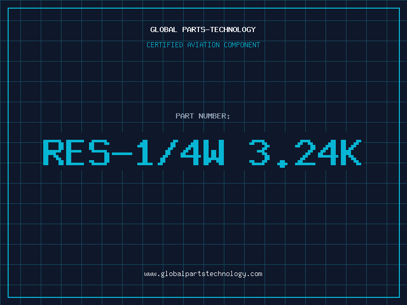 Aviation Part RES-1/4W 3.24K