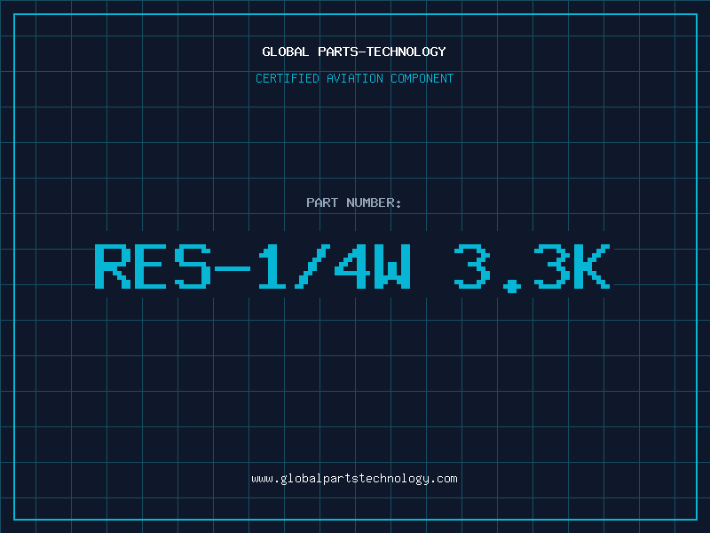 Aviation Part RES-1/4W 3.3K