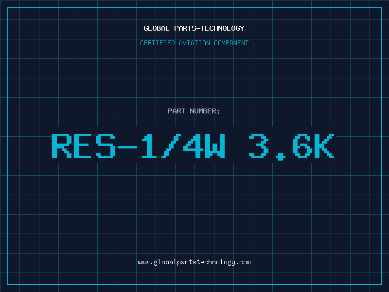 Aviation Part RES-1/4W 3.6K