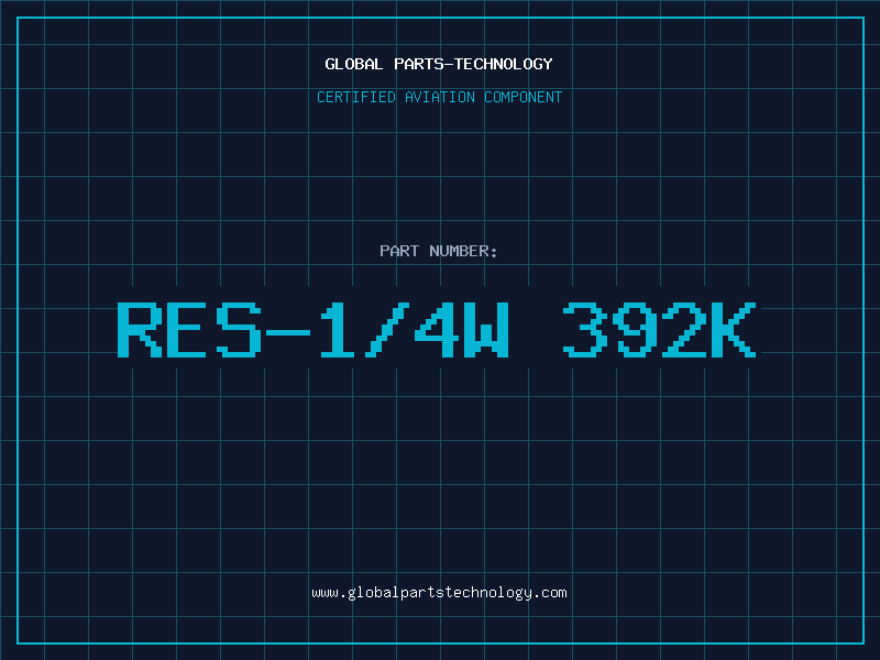 Aviation Part RES-1/4W 392K