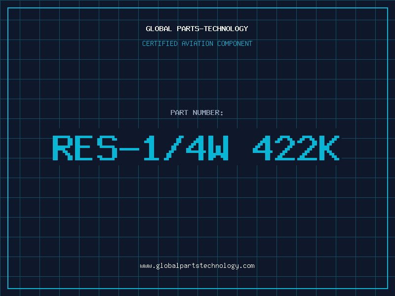 Aviation Part RES-1/4W 422K