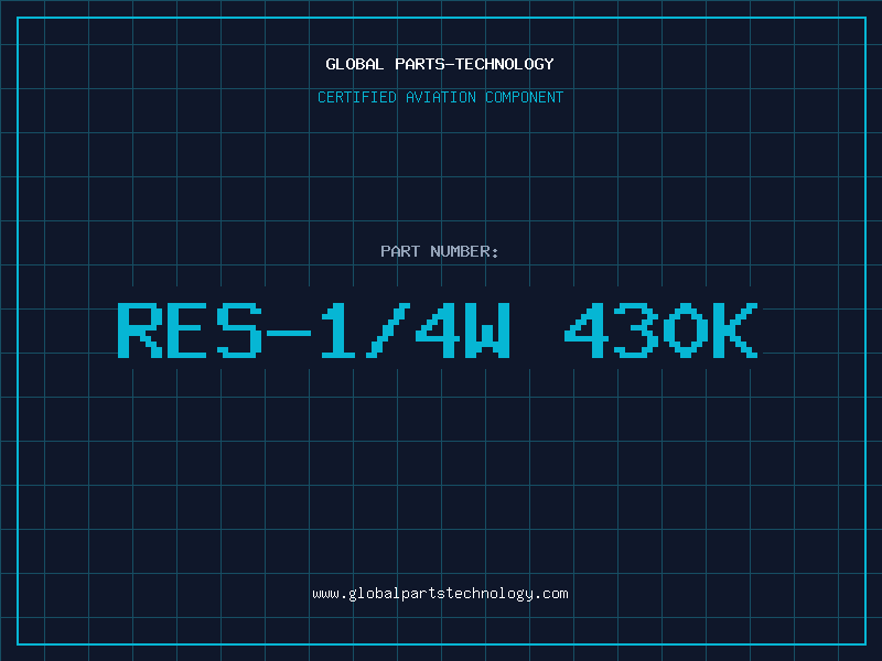 Aviation Part RES-1/4W 430K