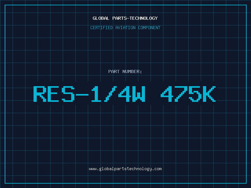 Aviation Part RES-1/4W 475K