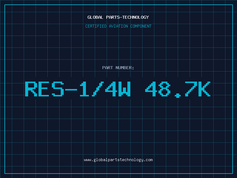Aviation Part RES-1/4W 48.7K