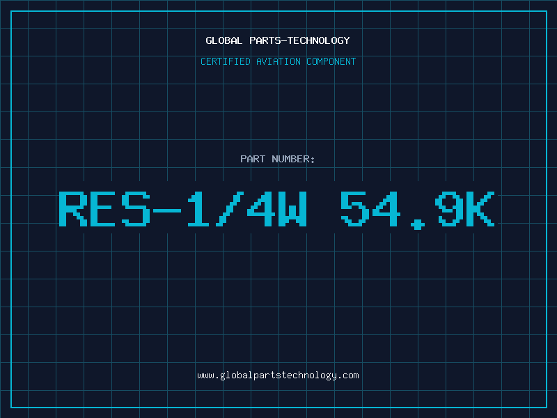 Aviation Part RES-1/4W 54.9K