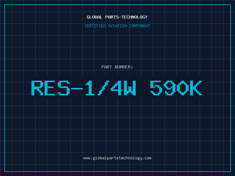 Aviation Part RES-1/4W 590K