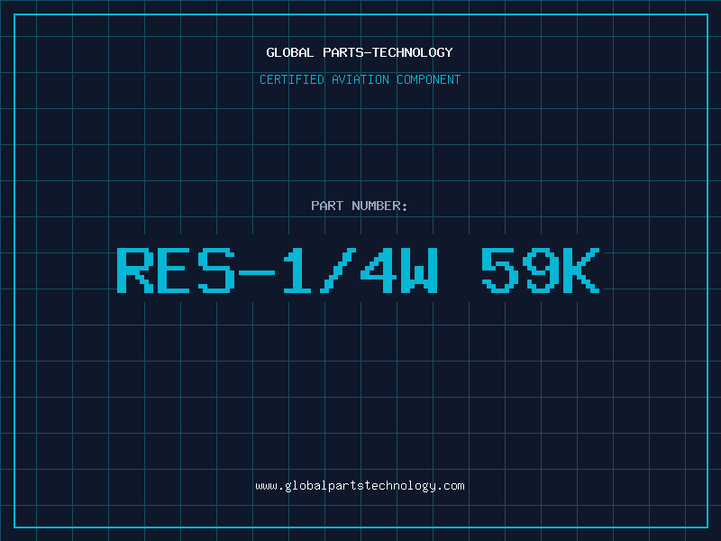 Aviation Part RES-1/4W 59K