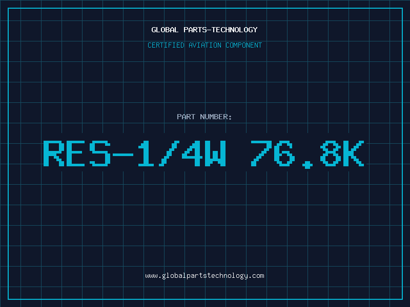 Aviation Part RES-1/4W 76.8K