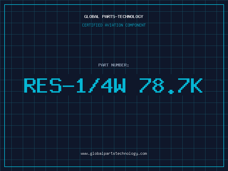 Aviation Part RES-1/4W 78.7K