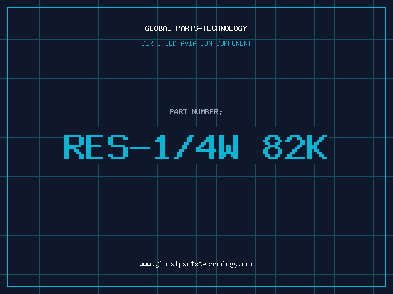 Aviation Part RES-1/4W 82K