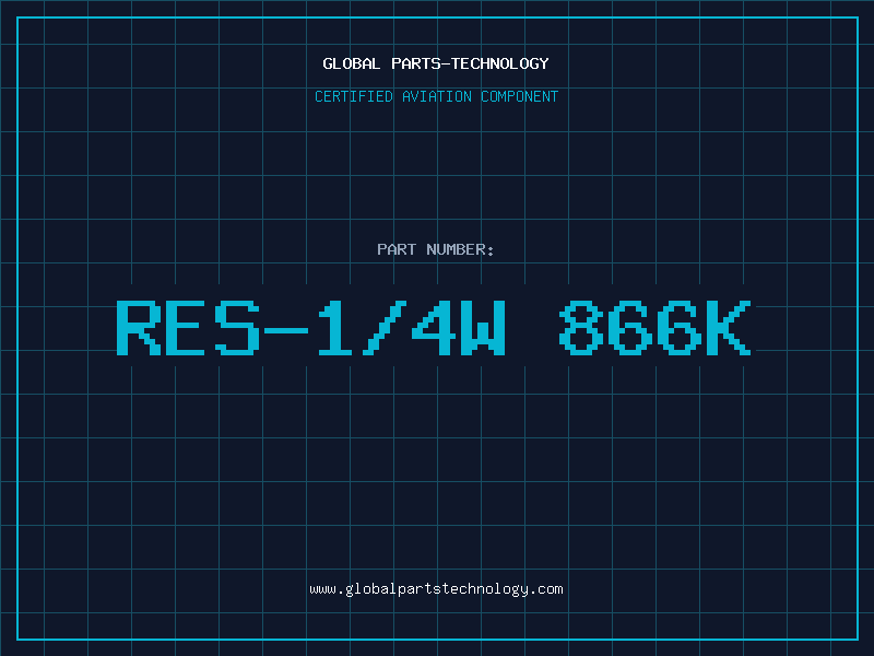 Aviation Part RES-1/4W 866K