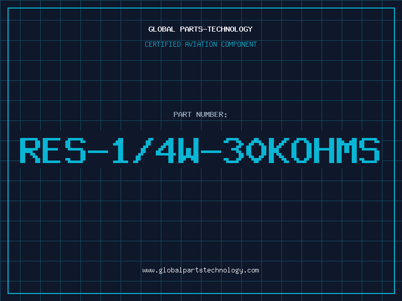 Aviation Part RES-1/4W-30KOHMS