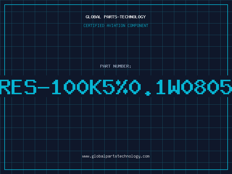 Aviation Part RES-100K5%0.1W0805