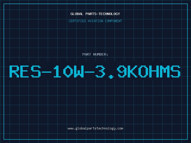 Aviation Part RES-10W-3.9KOHMS