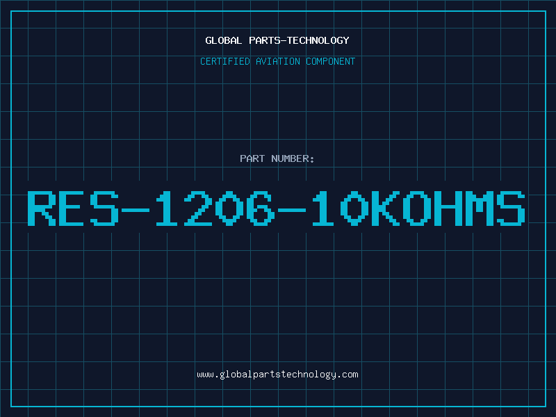 Aviation Part RES-1206-10KOHMS